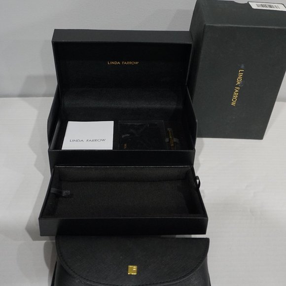 NEW LINDA FARROW GIFT BOX SUNGLASSES CASE, GIFT BOX - Picture 6 of 8